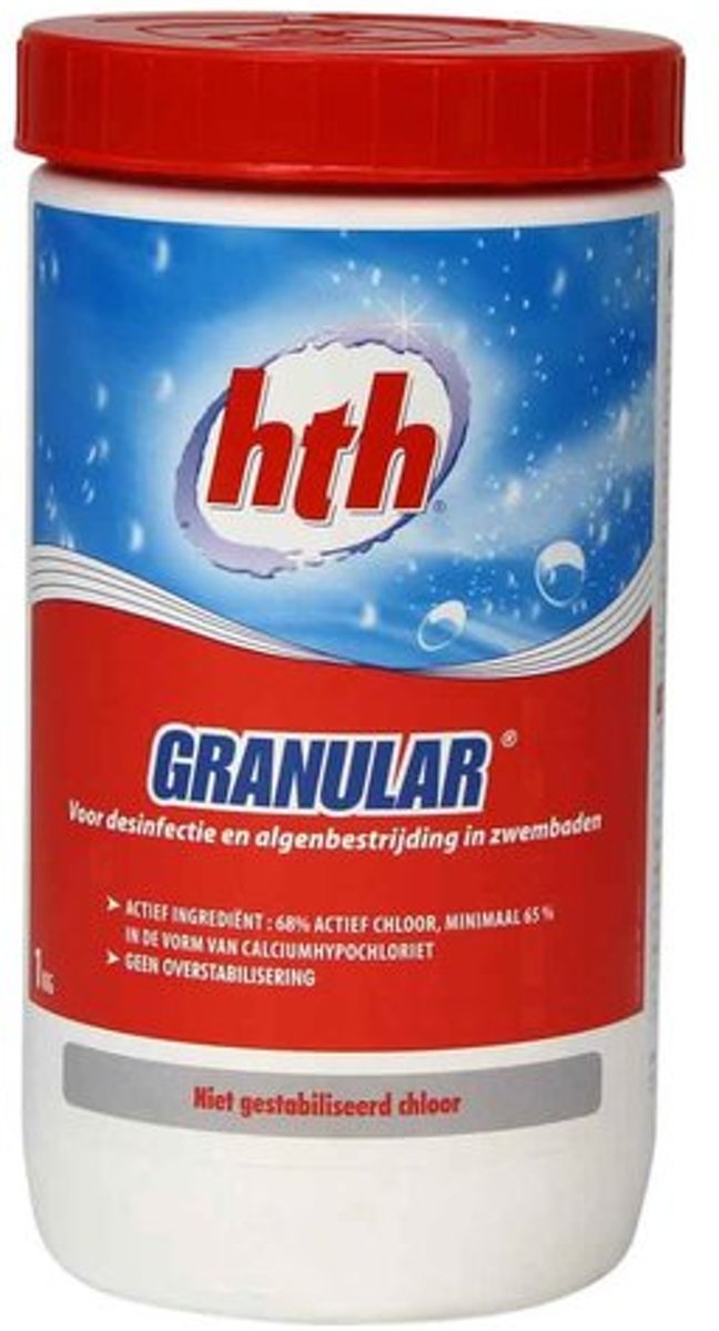 HTH Chloor granulaat 1 kG