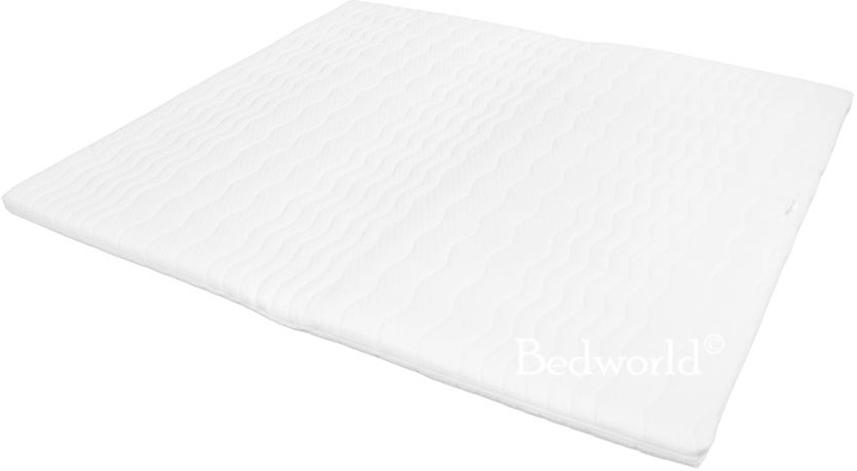 Bedworld Topper Oplegmatras - Koudschuim HR45 - 160x200 - 7 cm matrasdikte Medium ligcomfort