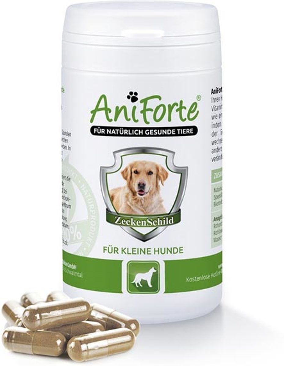 Foto van AniForte® Voedingssupplement AniForte® - Tekenschild voor kleine honden (tot 10 kg)