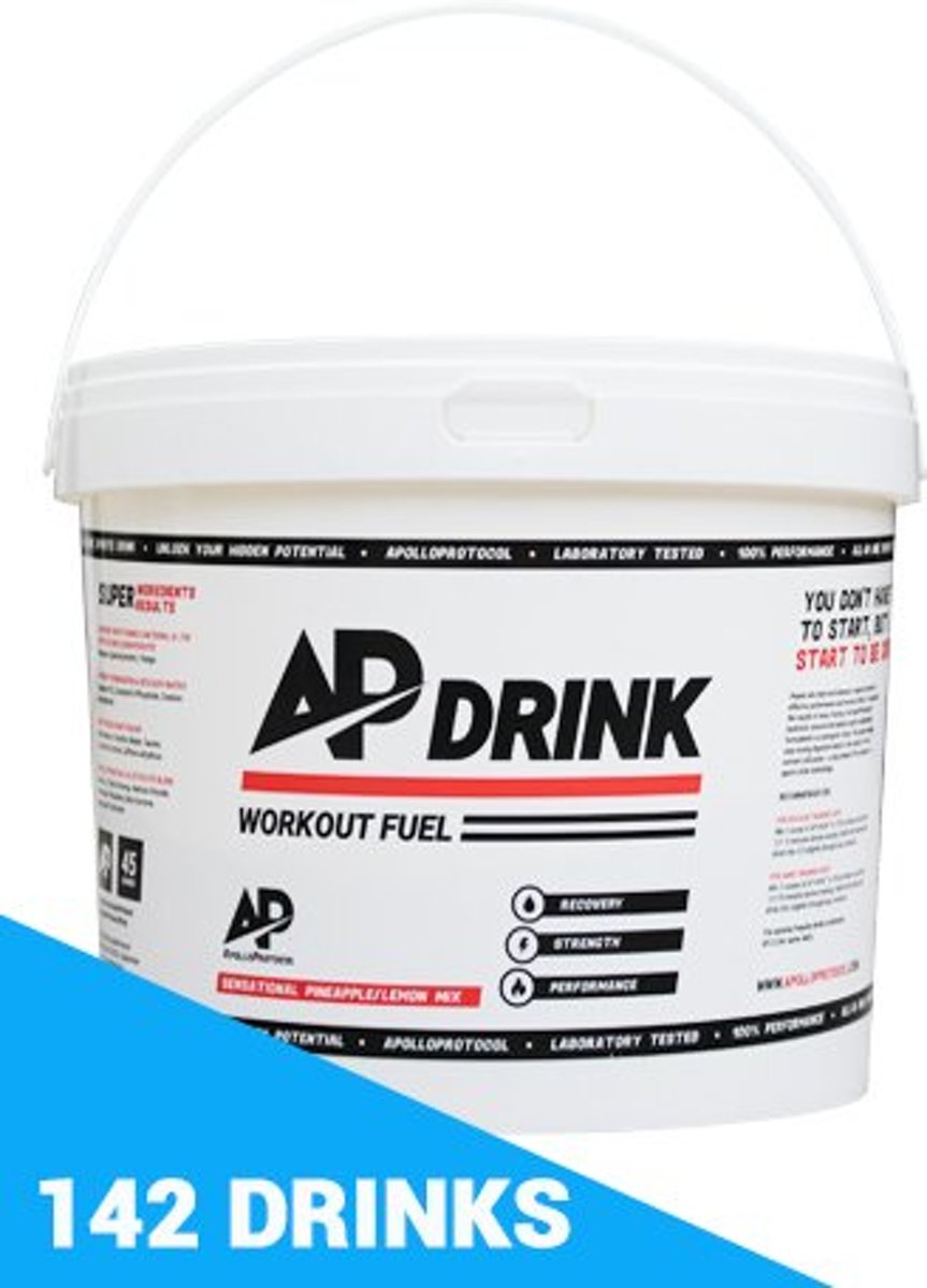 Foto van AP Workout Drink - Alles in één Sportdrank - 5000 gram / 142 drinks