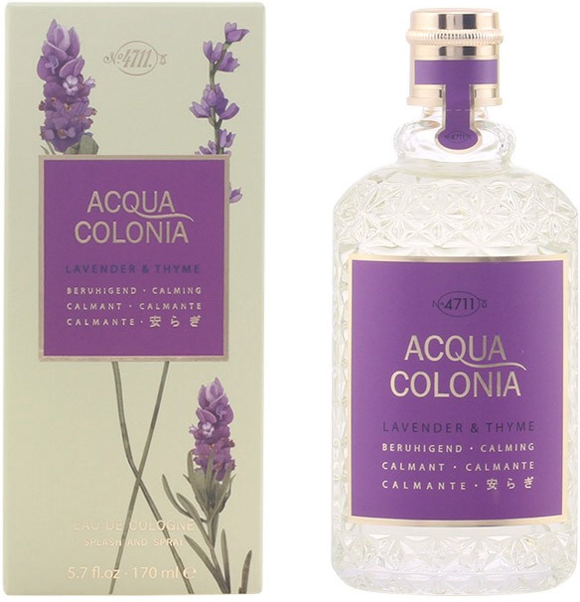 Foto van 4711 Acqua Colonia Lavender & Thyme for Women - 50 ml - Eau de Cologne