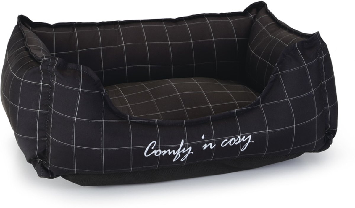 Beeztees Comfy - Kattenmand - Zwart - 48x37x16 cm
