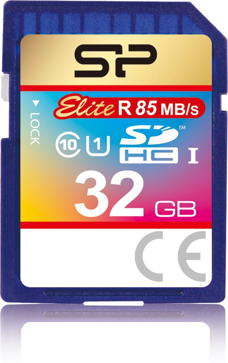 Silicon Power Elite UHS-I, 32GB 32GB SDHC Class 10 flashgeheugen