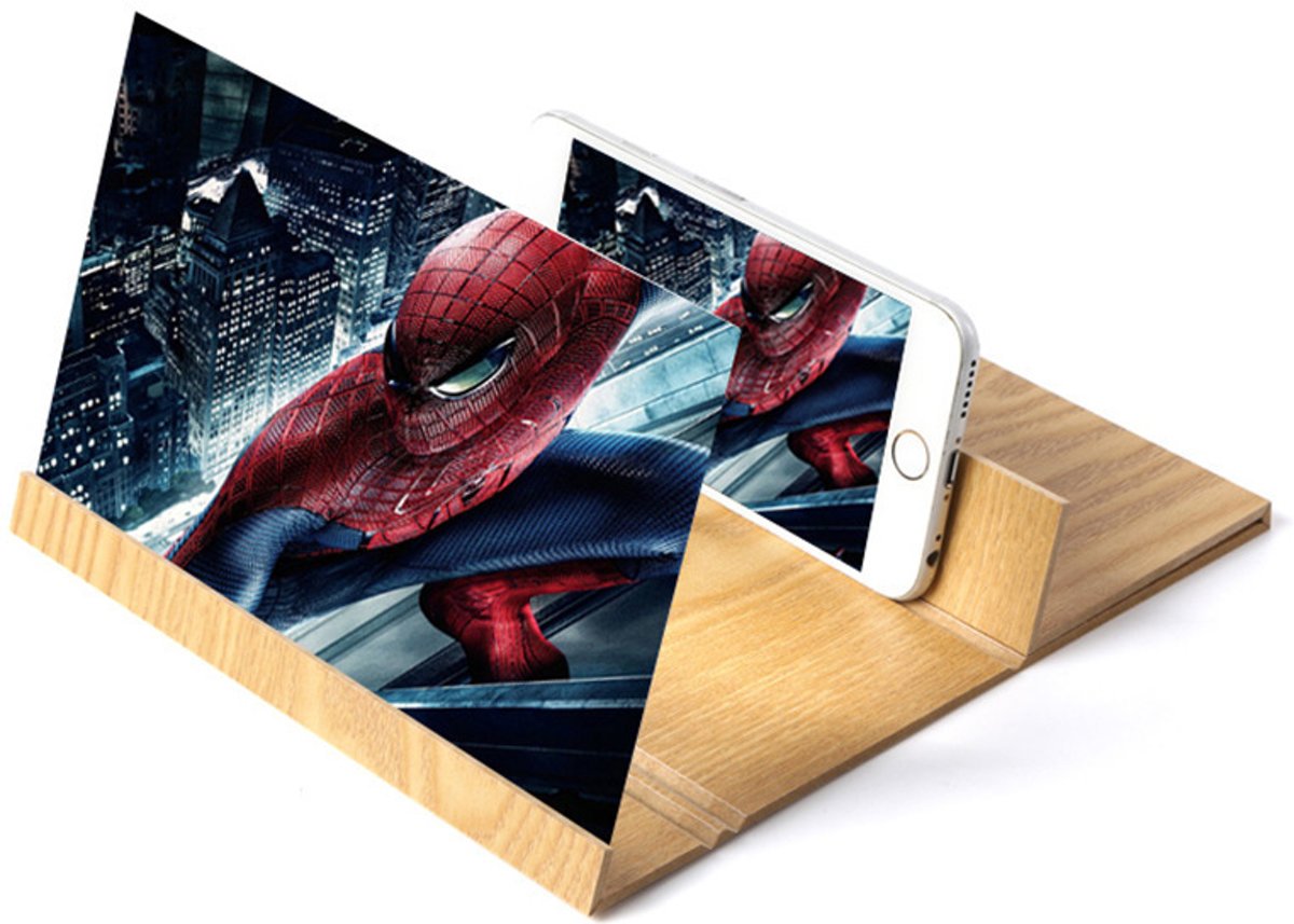 3D schermvergroter voor iPhone en Android - Goud