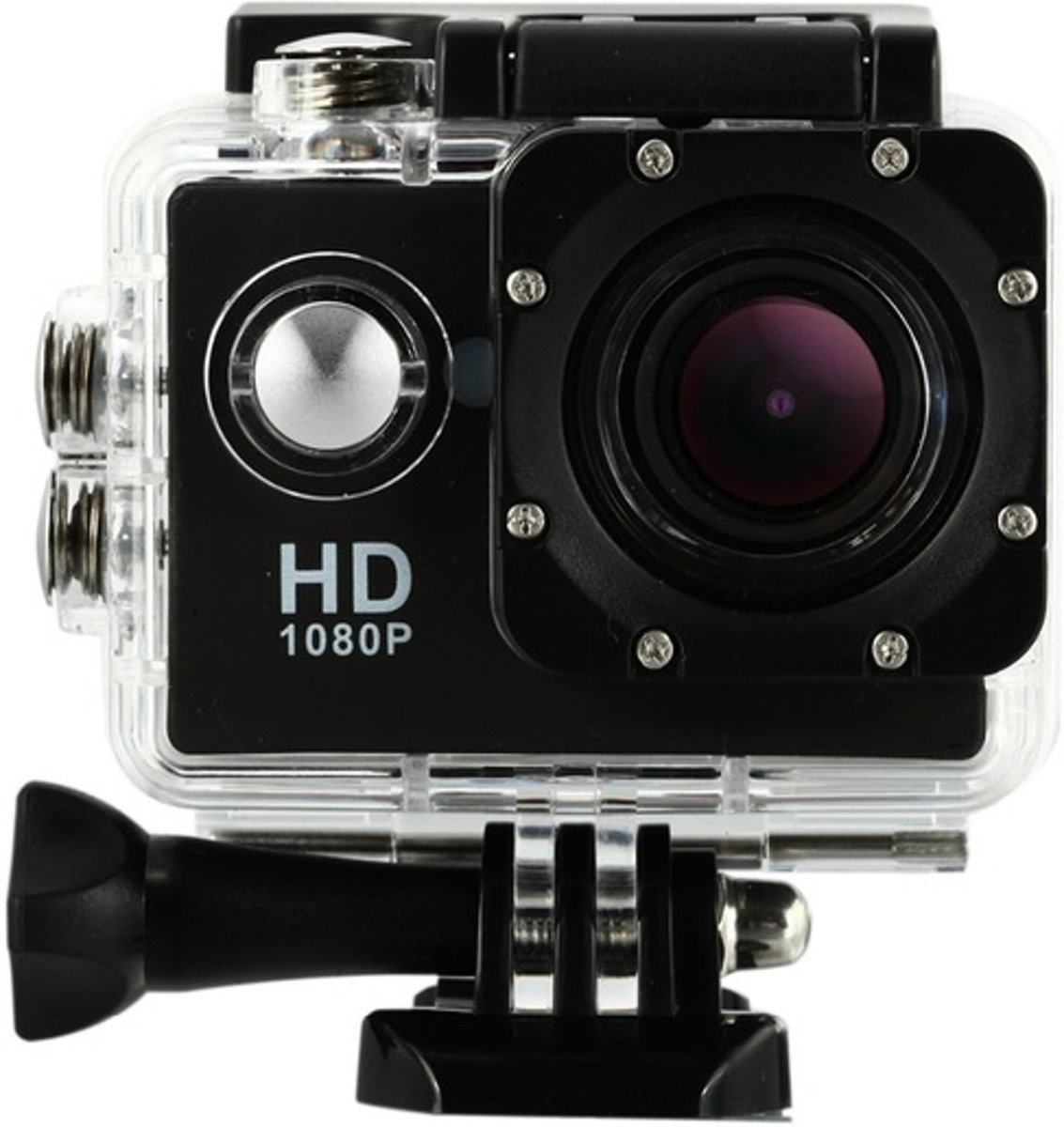 Eken A9 Full HD1080P Action Camera + Hoofdband en vele accessoires