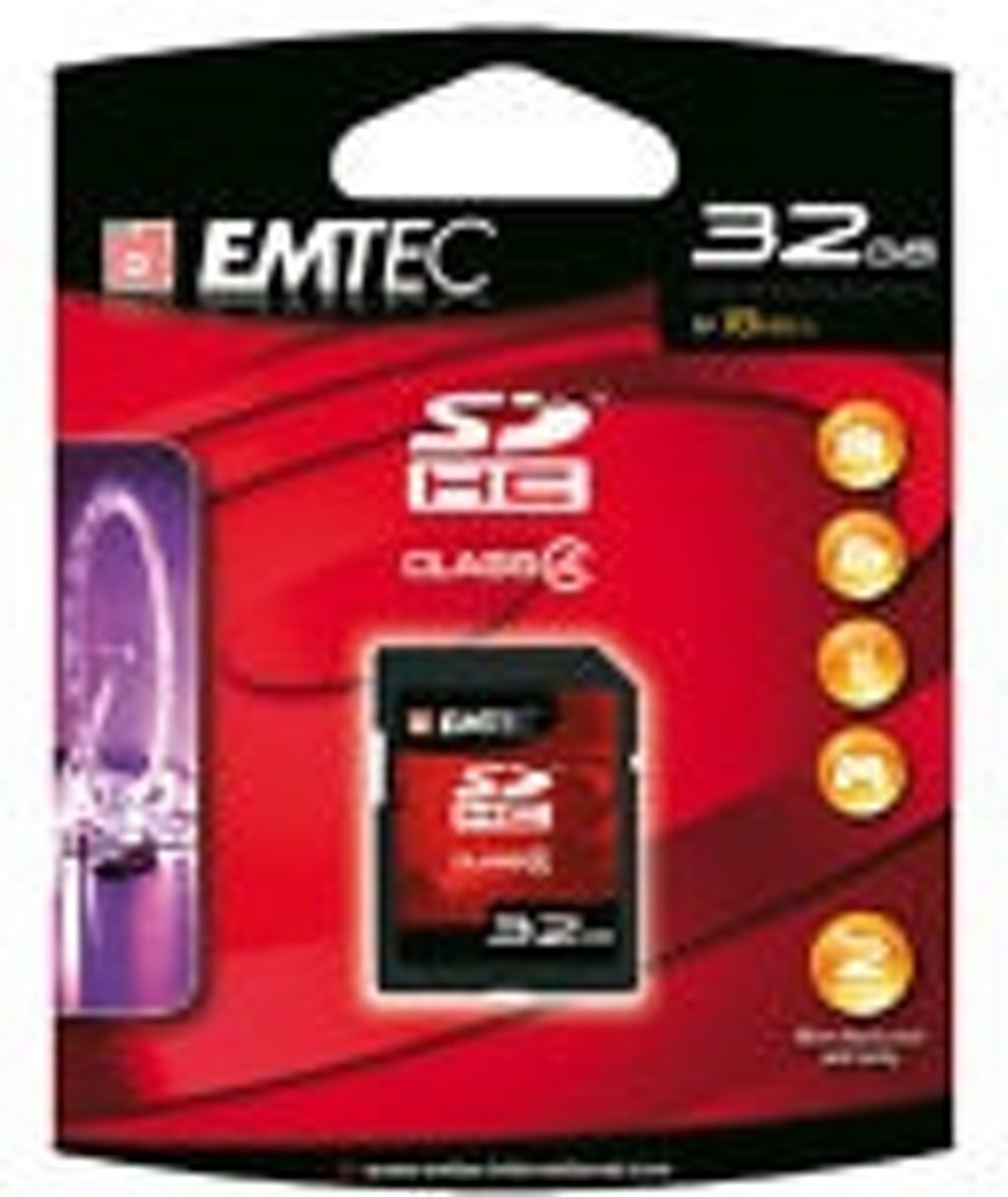 Emtec Micro SD kaart 4GB