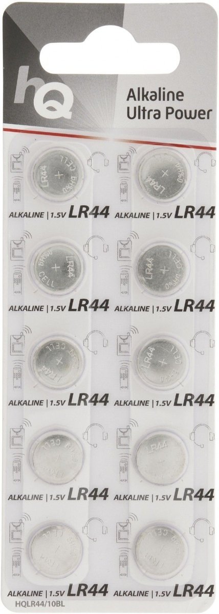 Alkaline Battery LR44 | 10 pieces | Blister card