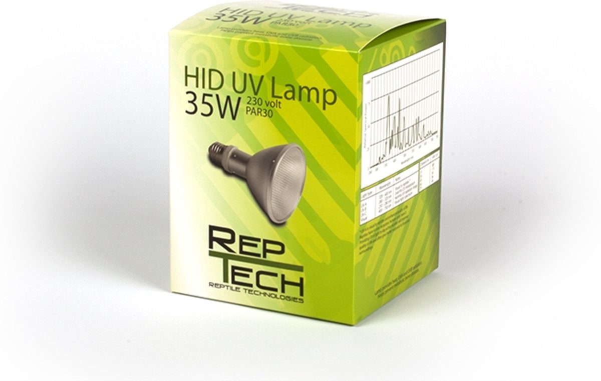 RepTech HID UV lamp 70 watt, E27