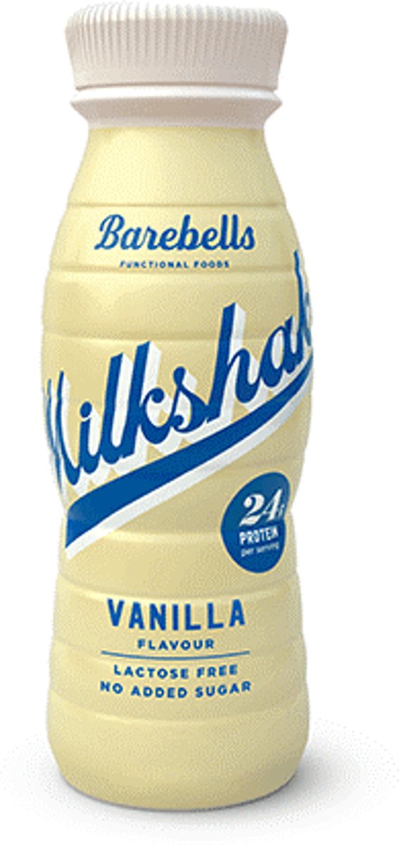 Foto van Barebells Milkshake - Eiwitshake - 8 x 330 ml - Vanilla