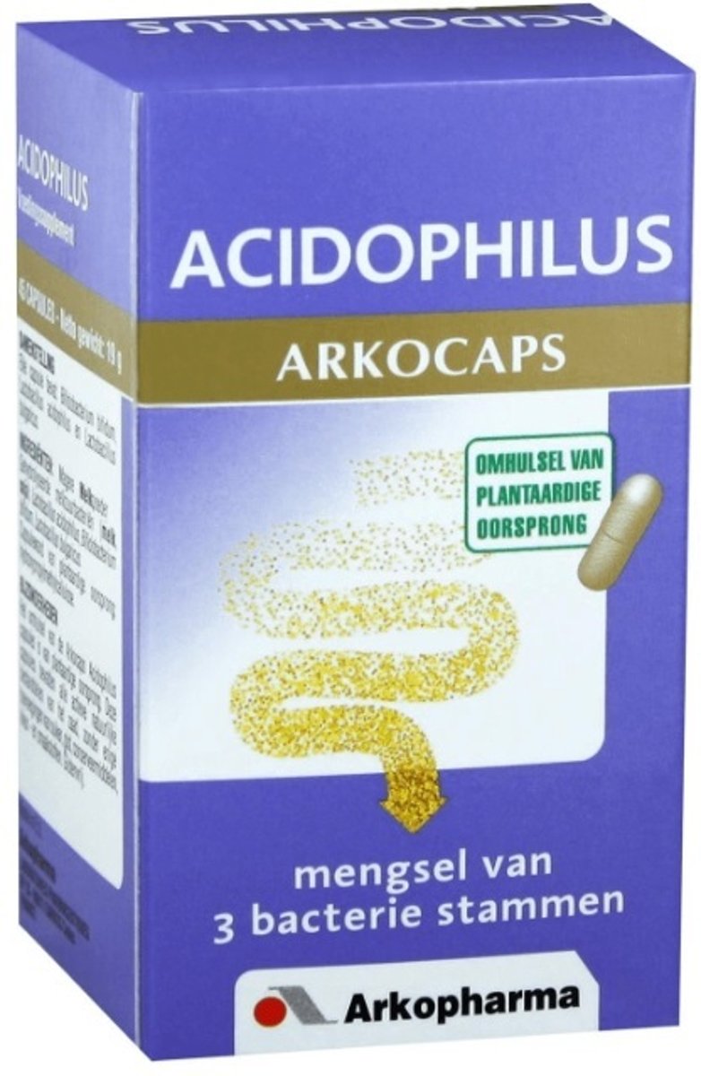 Foto van Arkocaps Acidophilus Complex 45 vegicaps