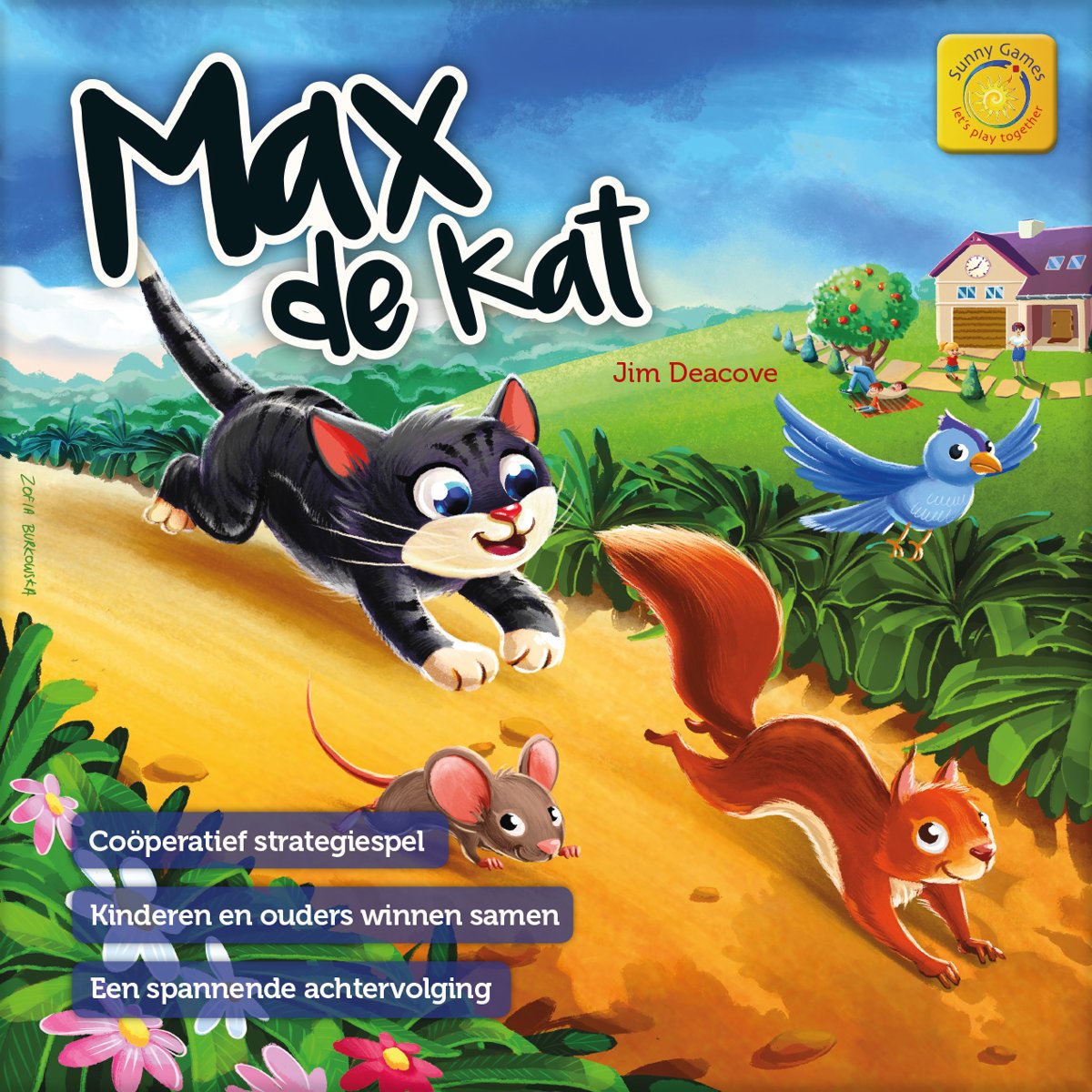 Zonnespel Max de Kat , Een co?peratief strategiespel