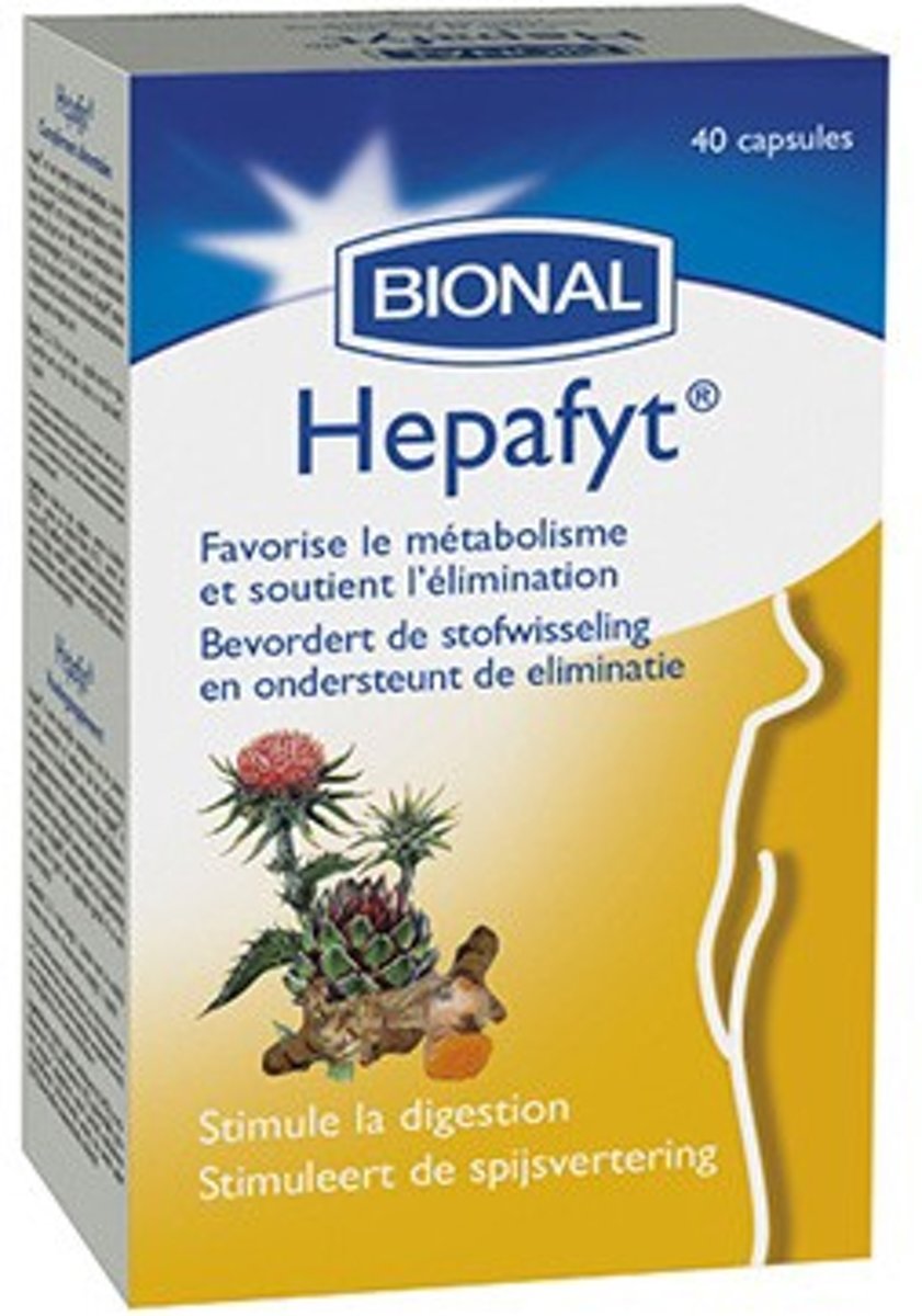 Foto van Bional Hepafyt 40 Capsules