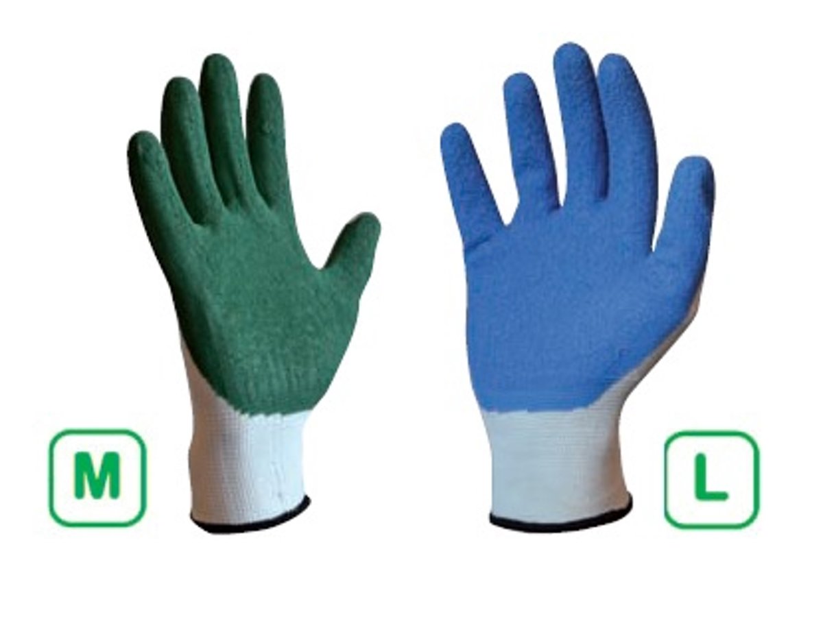 Foto van Handschoenen anti slipt Groen M Slide Solution Gloves