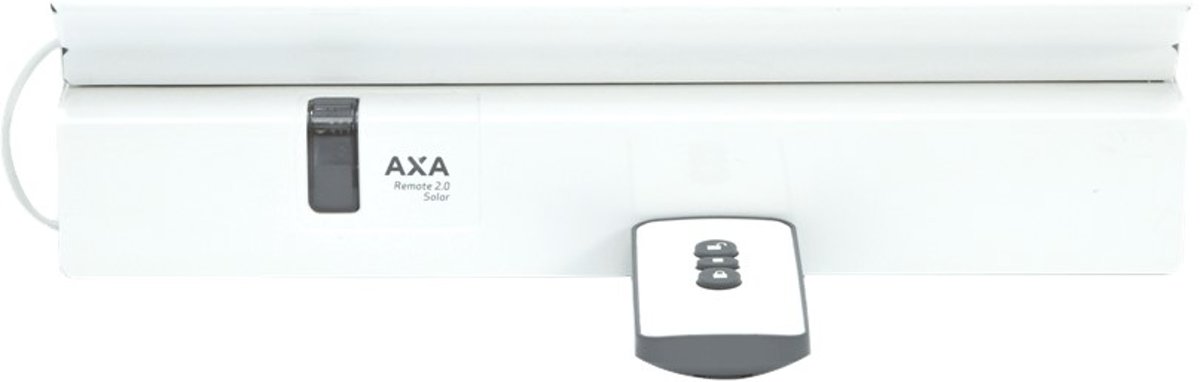 AXA Remote 2.0 Raamopener met afstandsbediening - Voor klepraam/bovenlicht - Op zonne-energie - SKG** - Wit - 2902-90-98