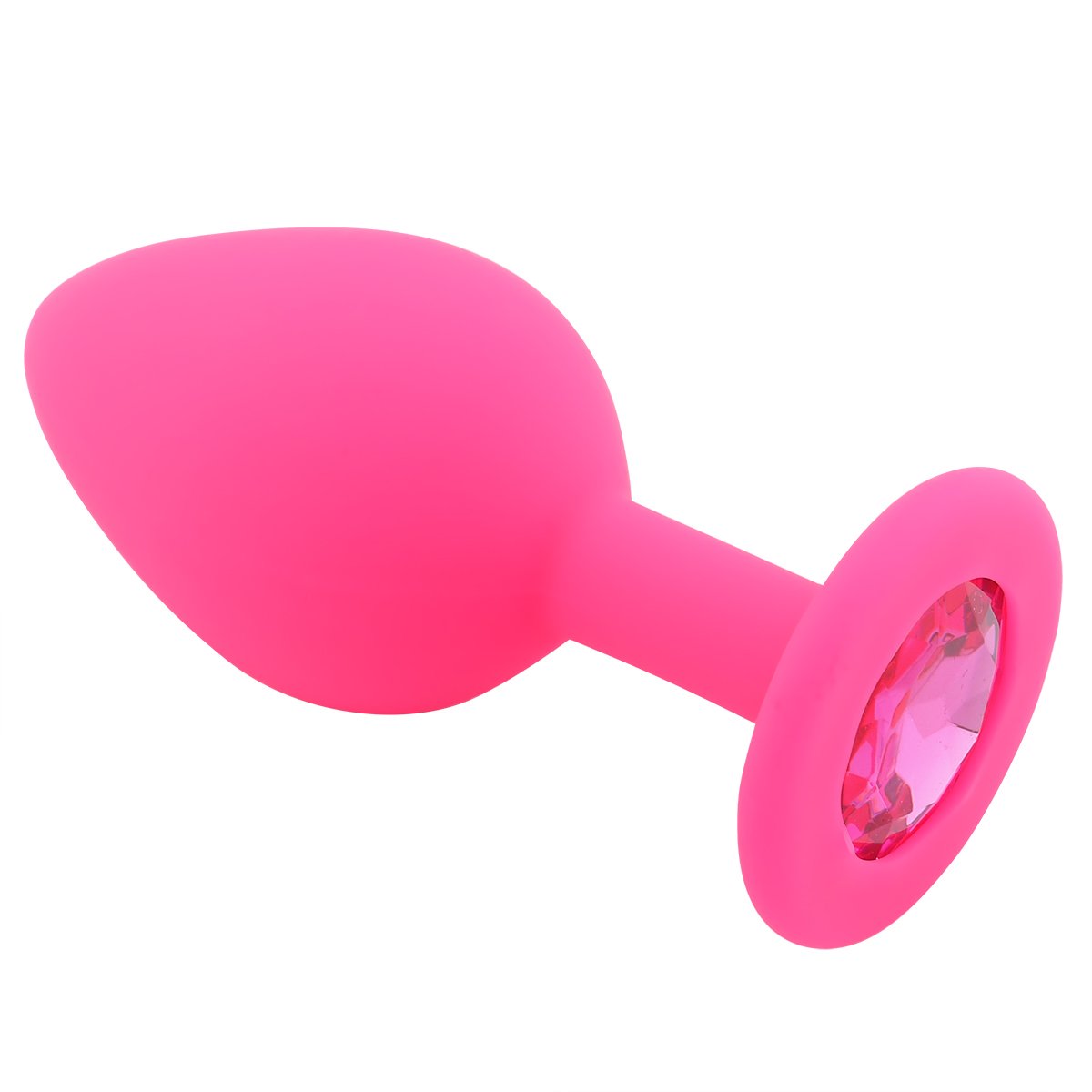 Foto van Banoch - Buttplug Caribbean Madness Hot Pink Small - Siliconen Roze Diamant