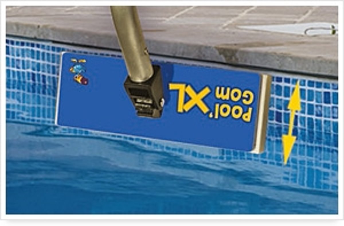 Poolstyle Pool'gom linerreiniger XL met houder