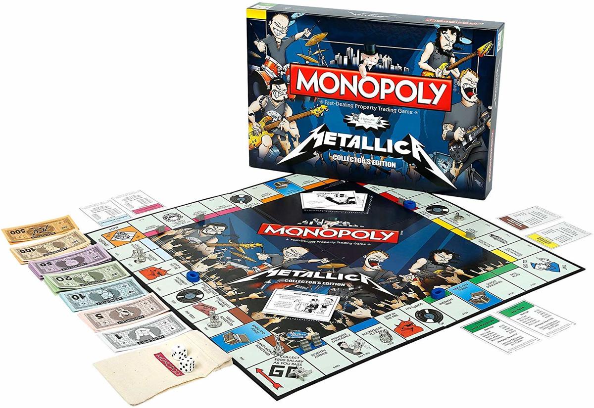 Monopoly - Metallica Rock Band - Engelstalig