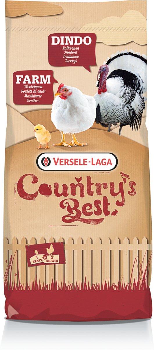 Versele-laga country's best farm 2 pellet groeikorrel vleeskip > 11 dagen