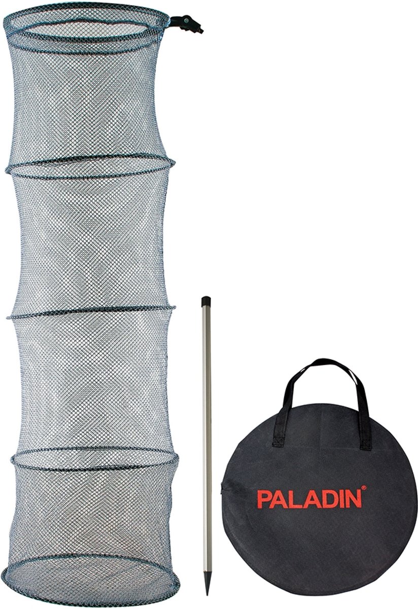 Paladin leefnet - kokervorm - 200cm - grondanker & tas