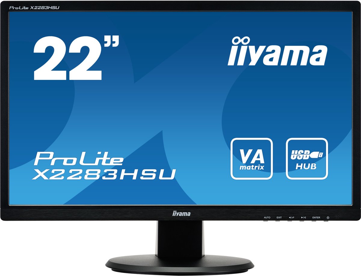 Iiyama ProLite X2283HSU-B1DP - Full HD Monitor