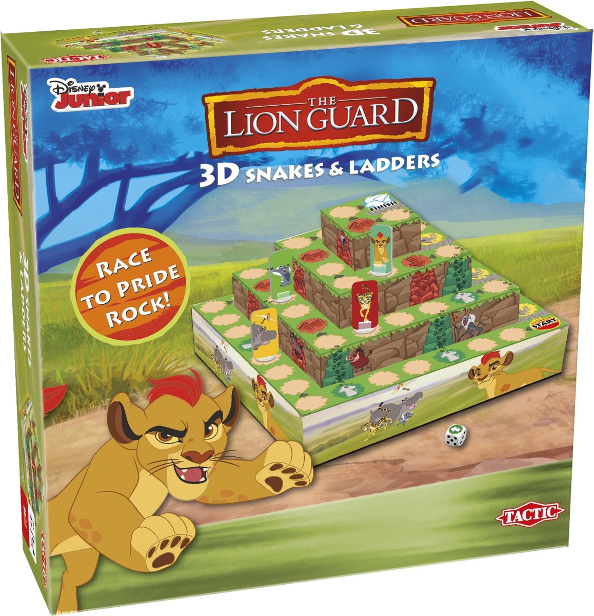 Lion Guard 3D Snakes & Ladders Game