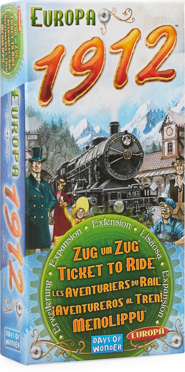 Ticket to Ride Europa 1912 - Uitbreiding