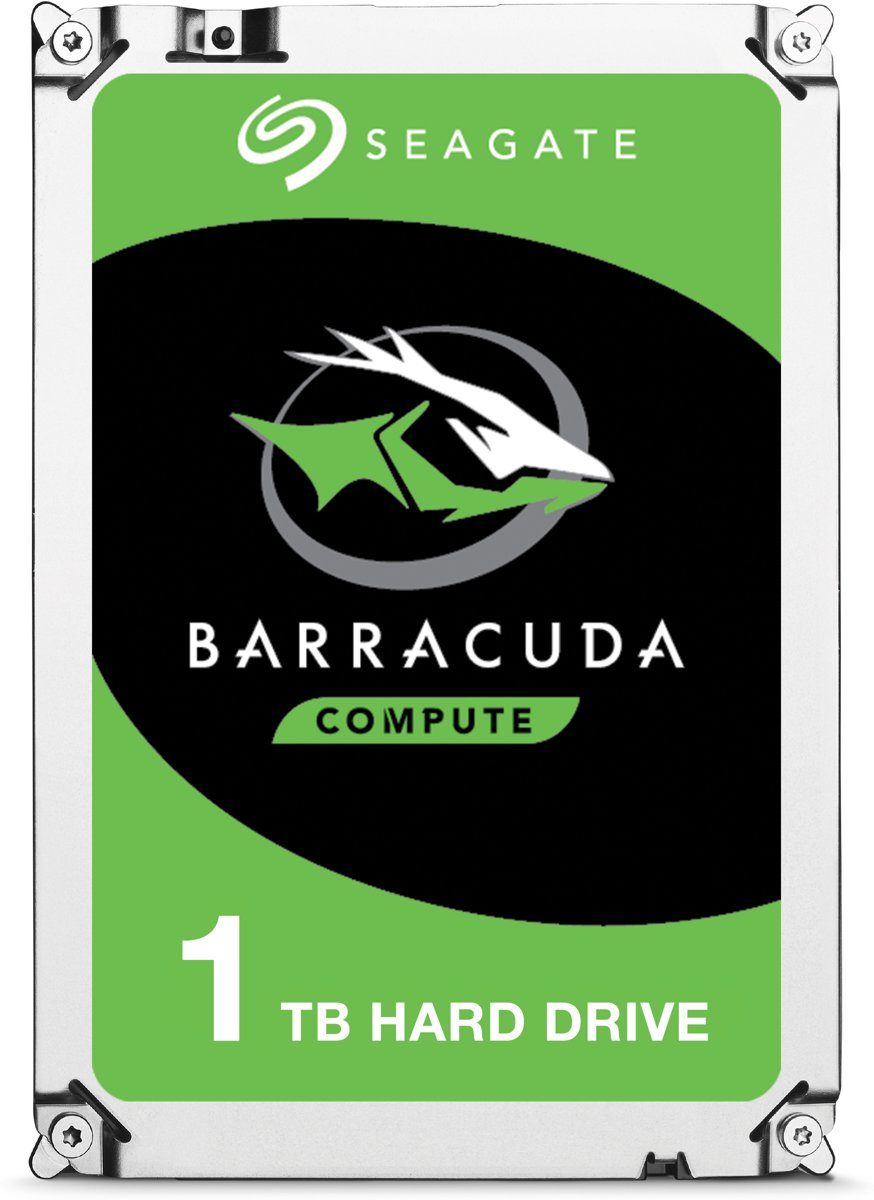 Seagate BarraCuda - Interne harde schijf - 1 TB