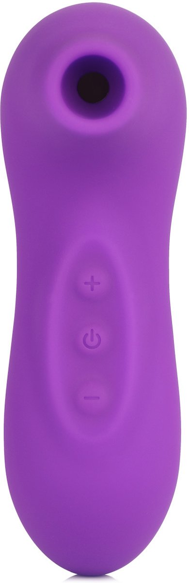 Foto van Luchtdruk clitoris stimulator voor vrouwen – USB-oplaadbare vibrator met maar liefst 10 vibratiestanden! – Paars