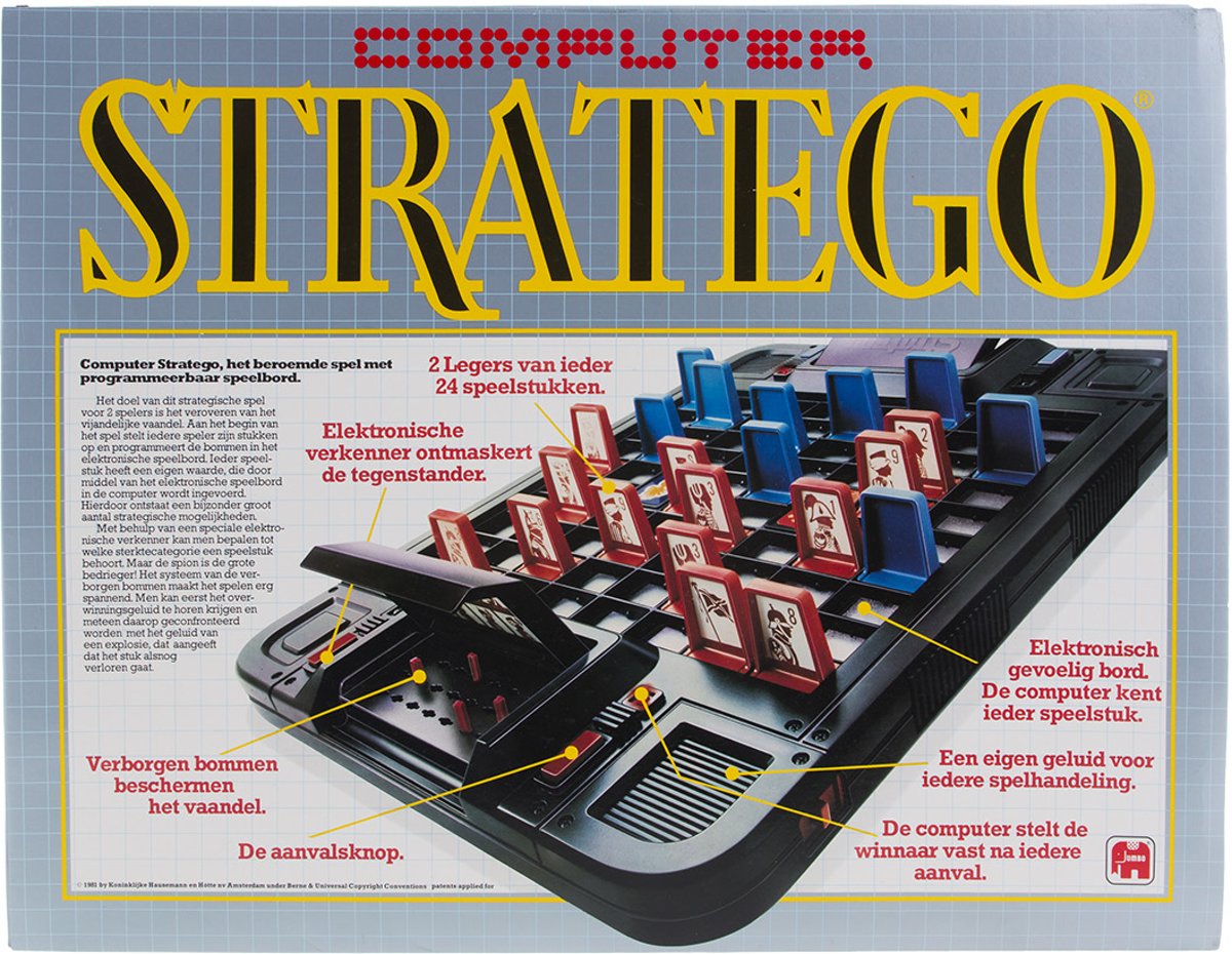 Stratego computer MB met programmeerbaar speelbord