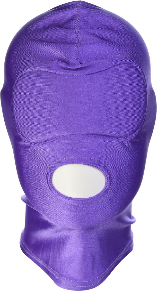 Foto van Banoch - Mask/1 hole Purple - Spandex Masker - BDSM- Paars