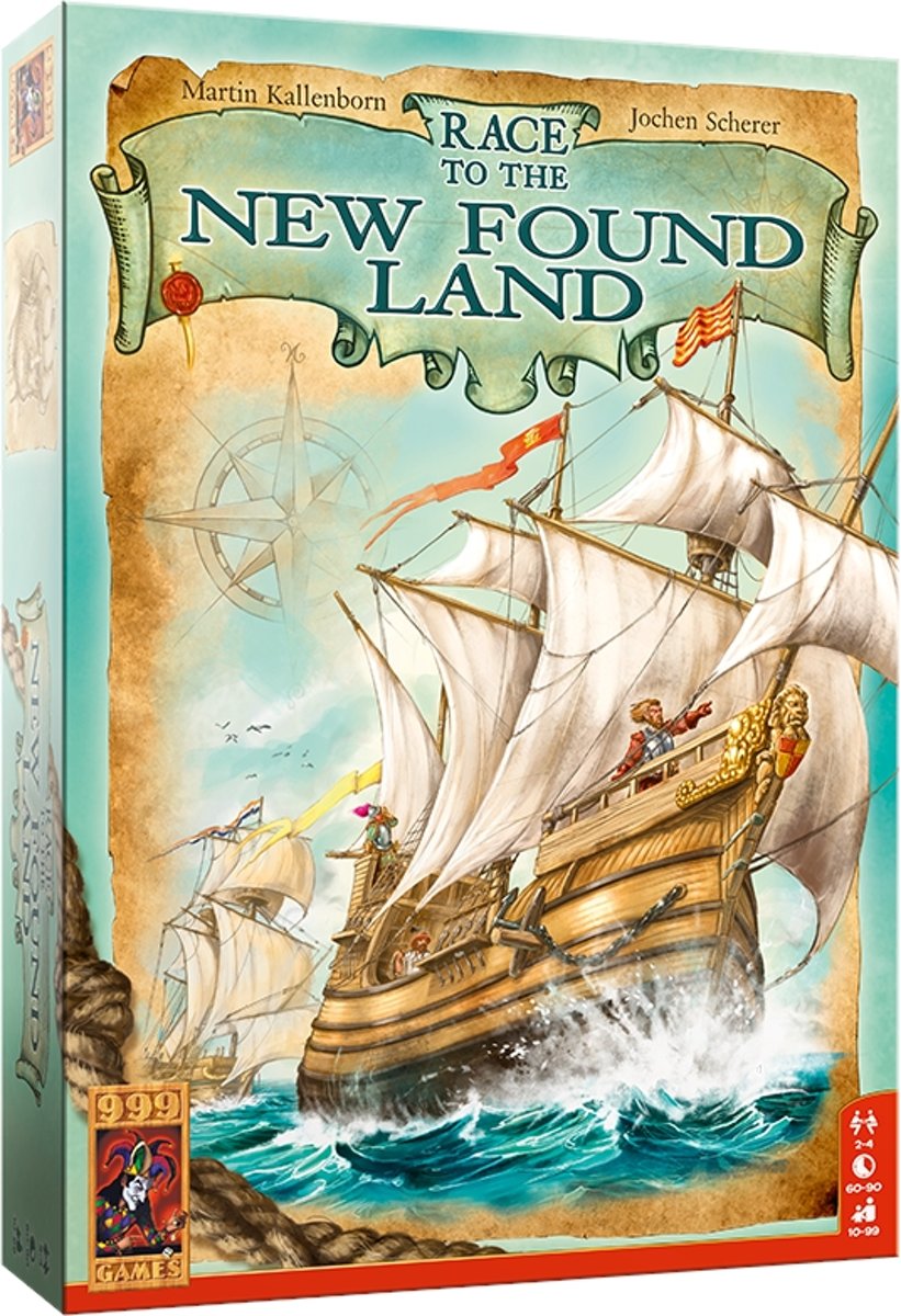 Race to the New Found Land Bordspel