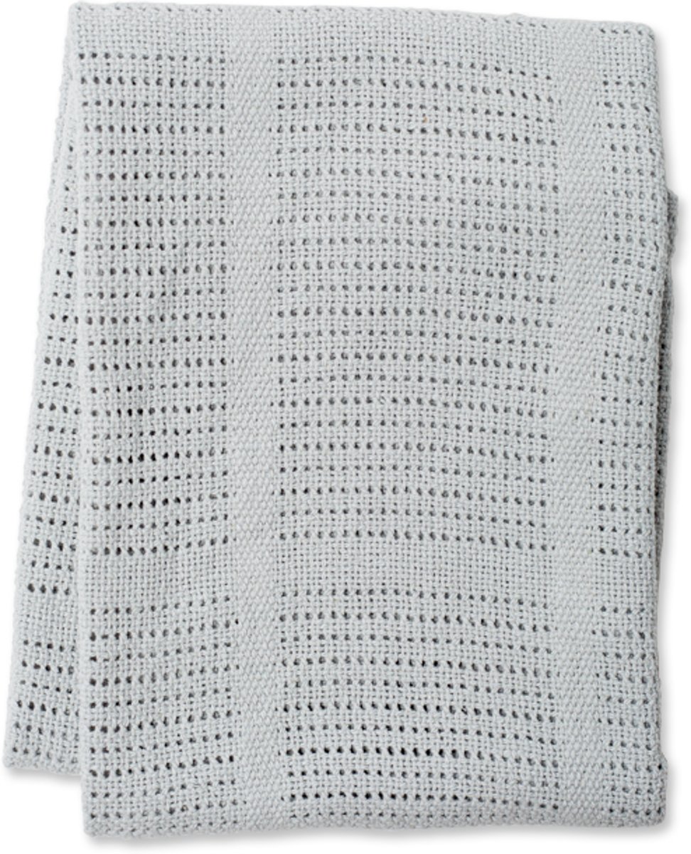 Lulujo Cellular Blanket - Grey