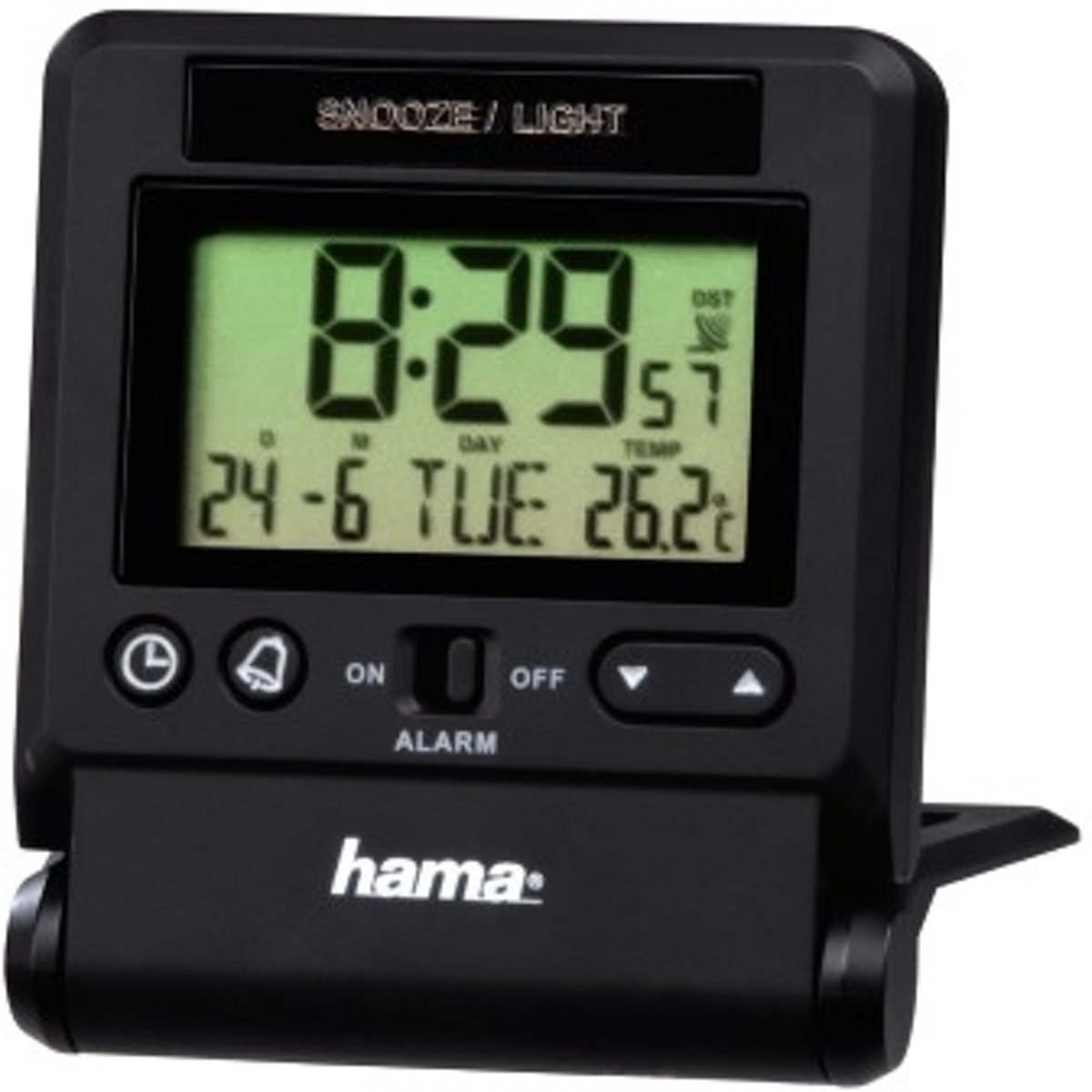 hama travel alarm clock