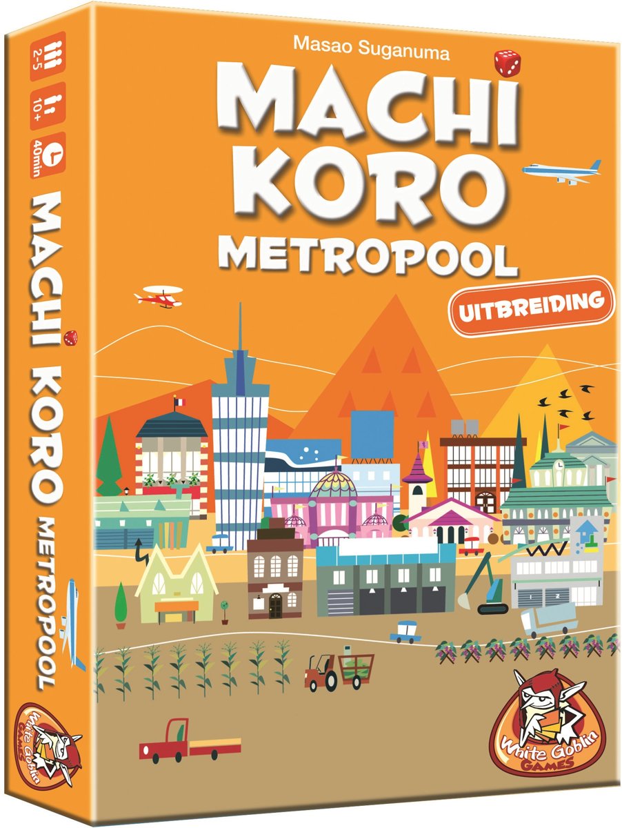 Machi Koro Metropool - Uitbreiding - Kaartspel