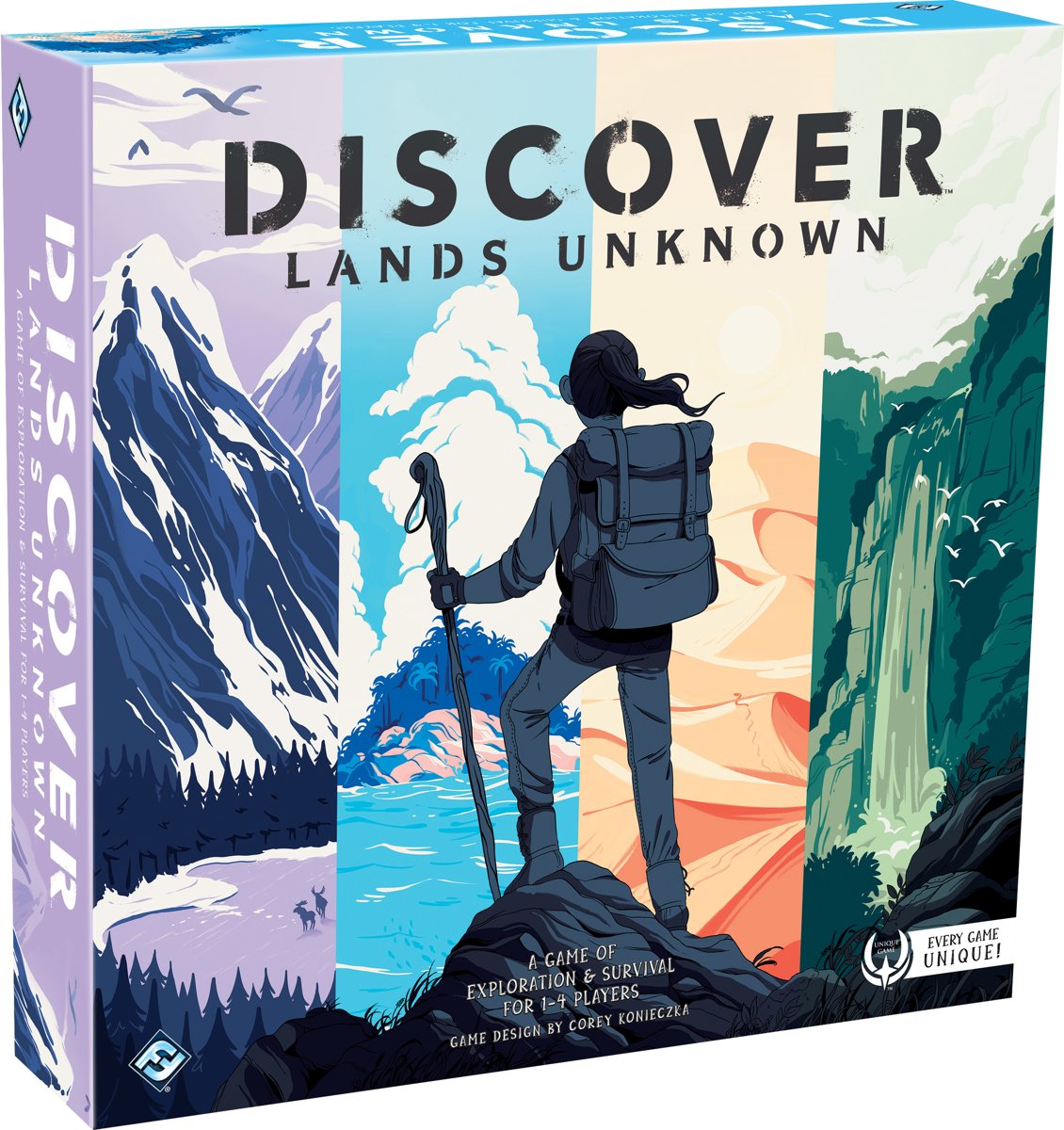 Discover Lands Unknown - Engelstalig Bordspel