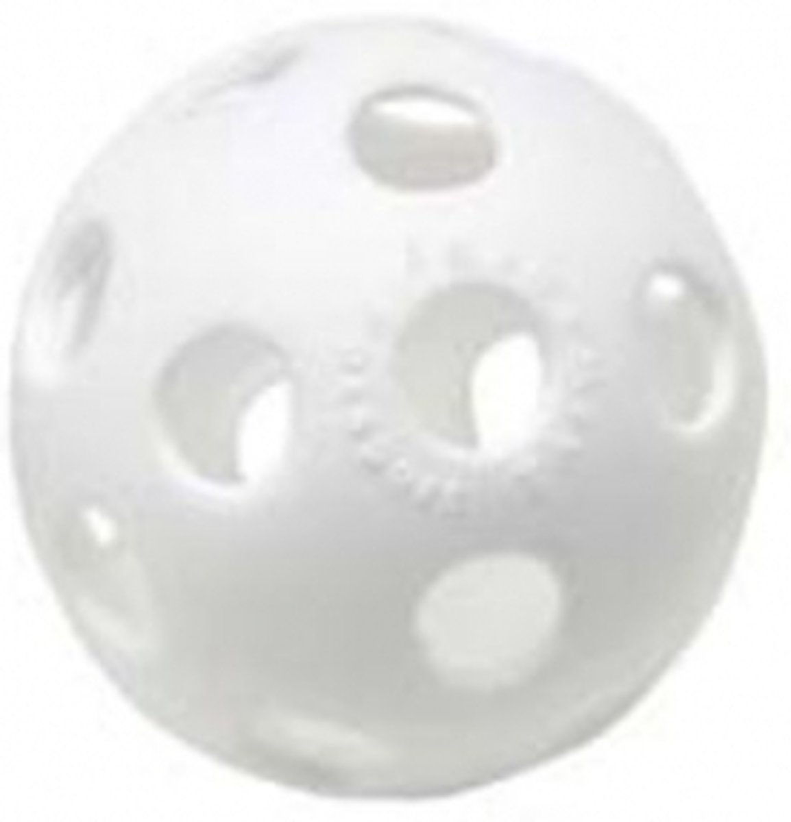 Benson 4 Stuks Wiffle Plastic Baseball - White - 9 inch