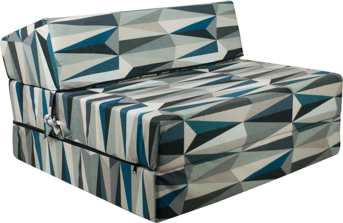 Design logeermatras - modern - camping matras - reismatras - opvouwbaar matras - 200 x 90 x 15 - sofa