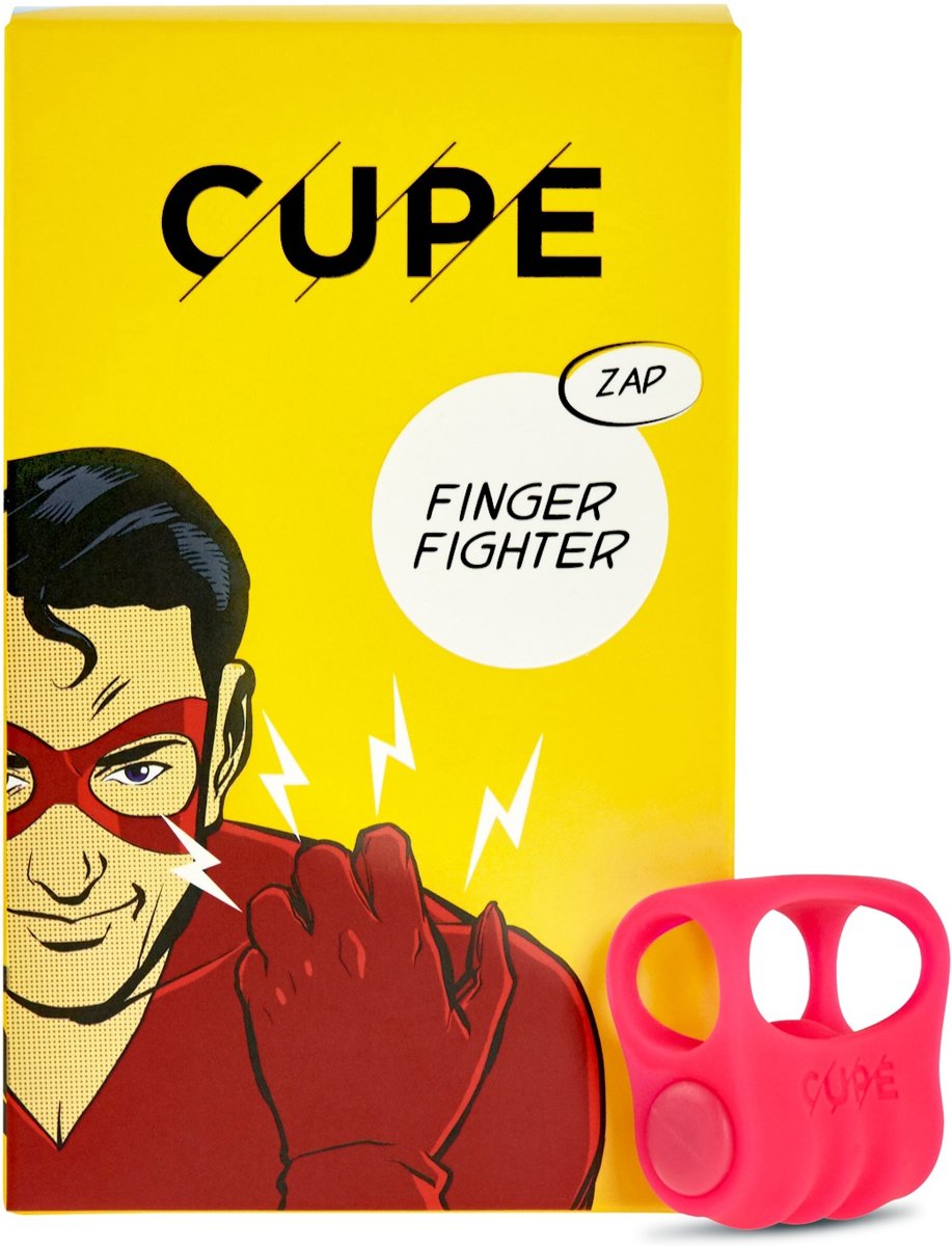 Foto van CUPE FINGER FIGHTER Vinger-Vibrator - Batterijen inbegrepen - Waterproof Clitoris Stimulator