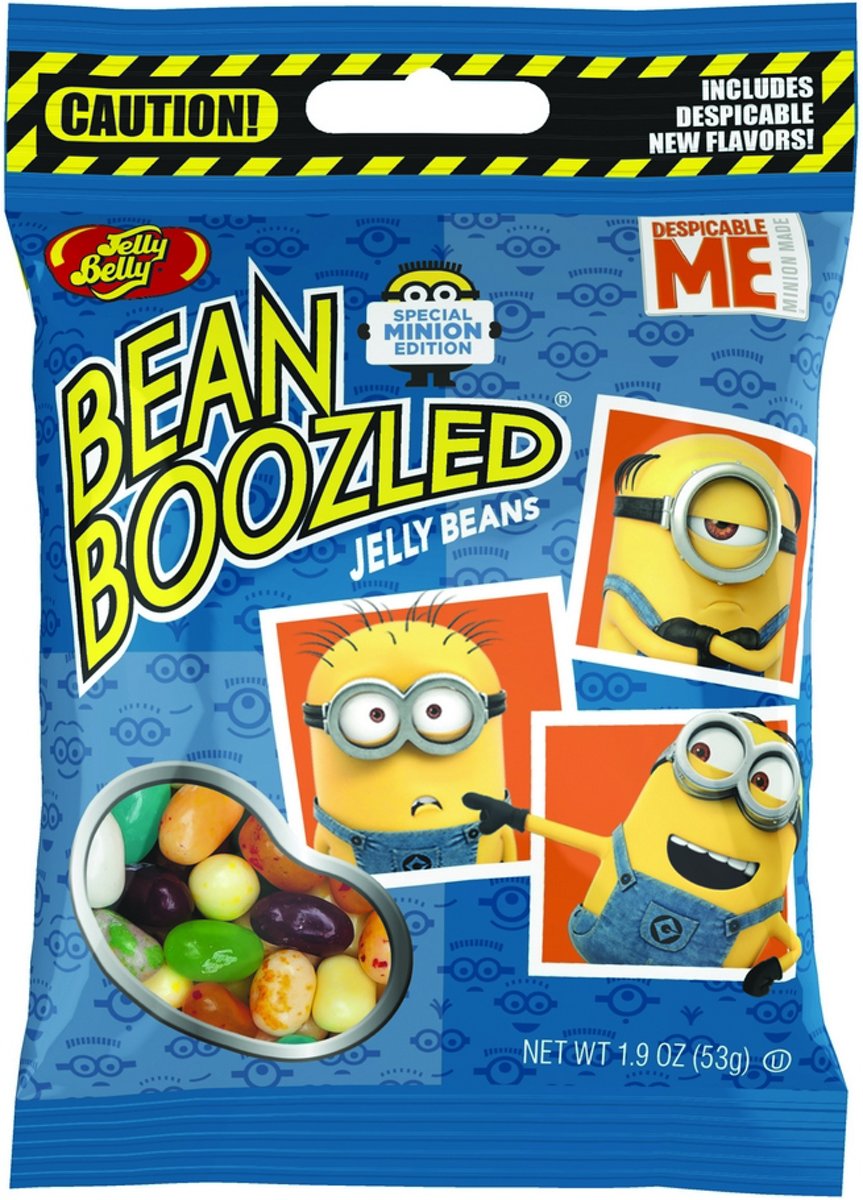 Bean Boozled Minion editie zakje