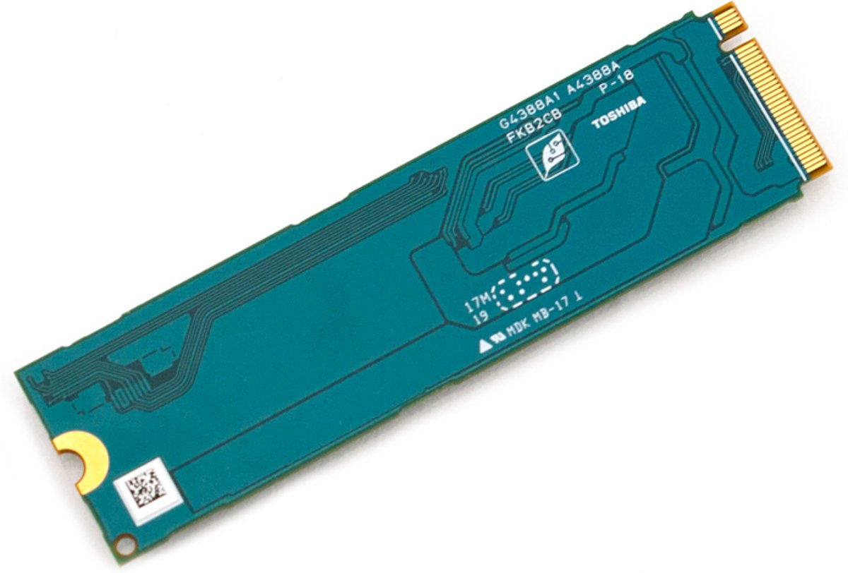 Toshiba XG5 1 TB Single Sided NVMe M.2 SSD