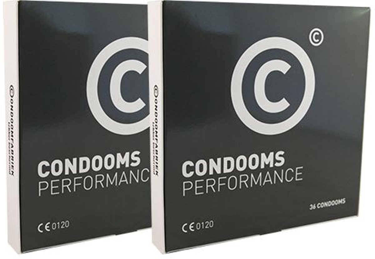Foto van Condoomfabriek Performance Condooms 72st