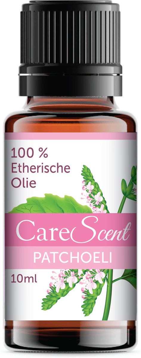 Foto van CareScent Patchouli Olie | Etherische Olie voor Aromatherapie | Essentiële Olie | Aroma Diffuser Olie Patchouli- 10ml