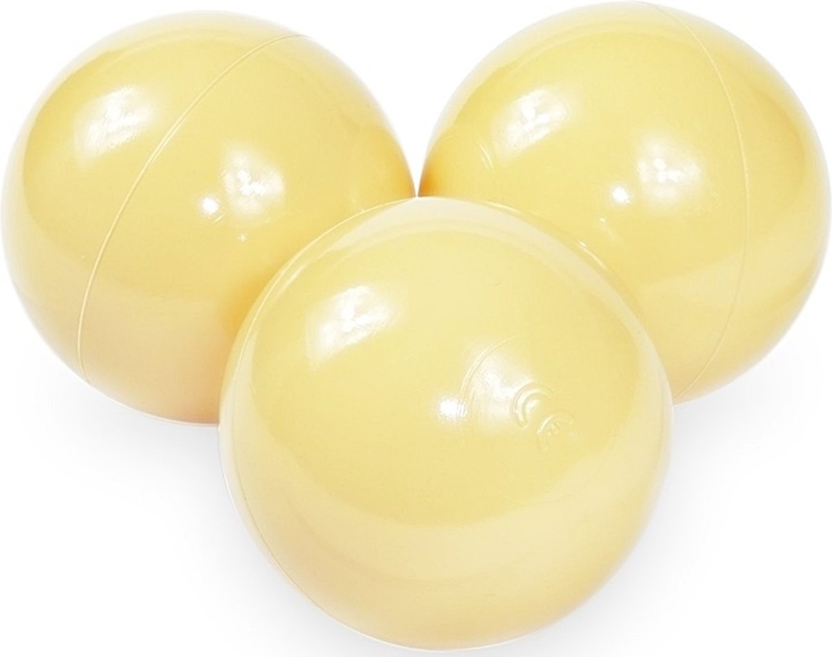 Ballenbak ballen beige (70mm) voor ballenbak 100 stuks