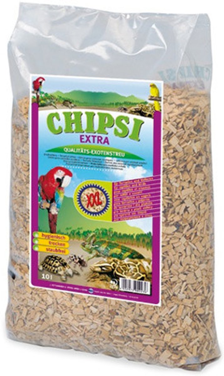 Chipsi Extra beukenhoutspaanders medium 15kg