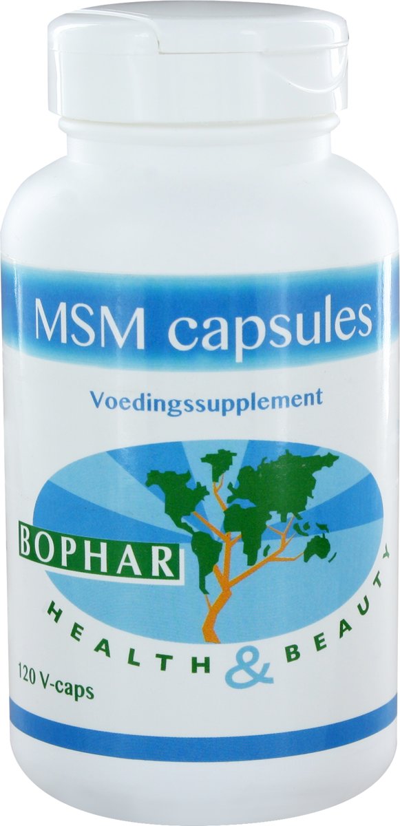 Foto van Bophar MSM capsules 120 vegicaps