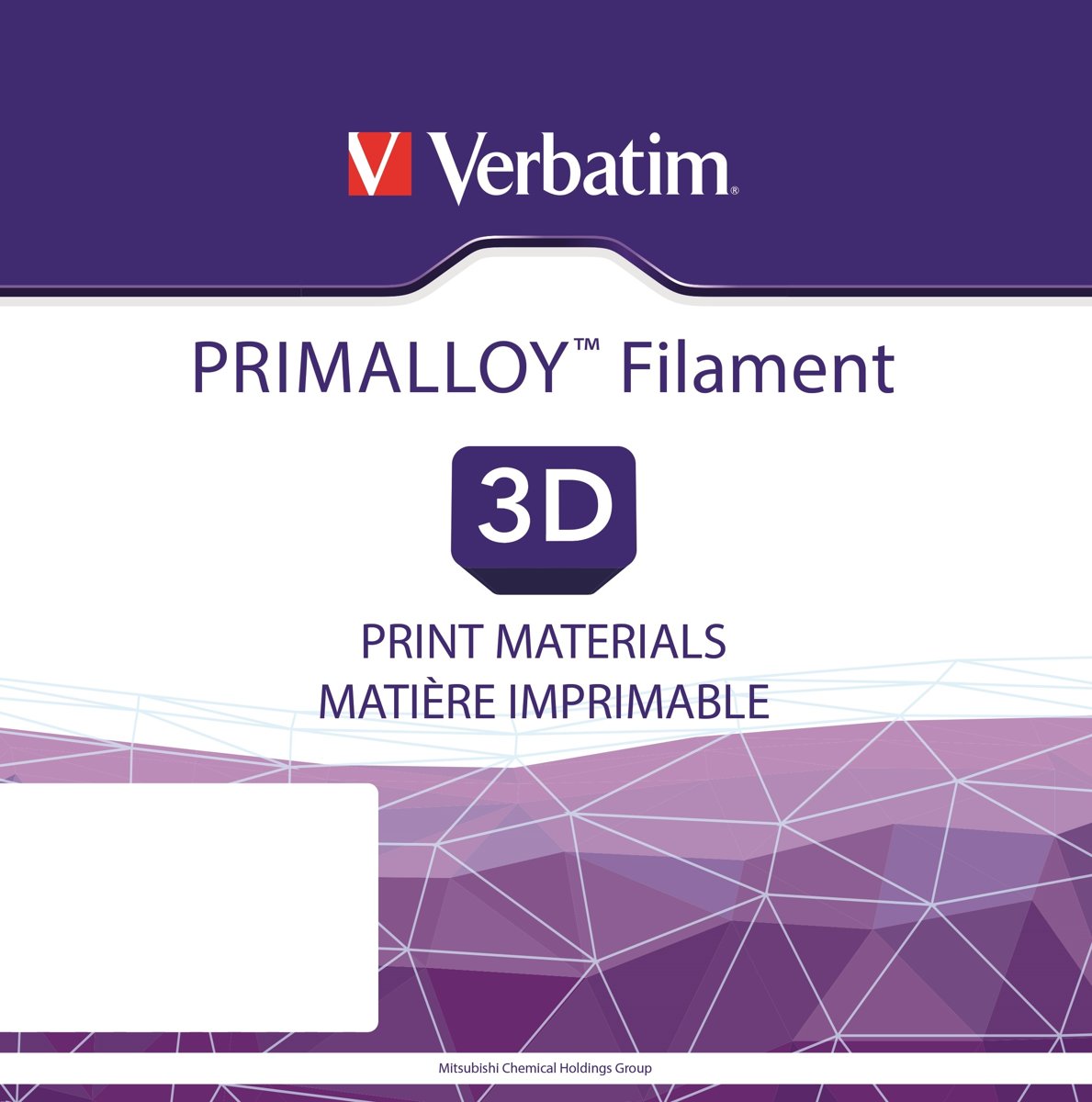 Verbatim 55506 3D Printer Filament PRIMALLOY 1.75mm 500g Zwart