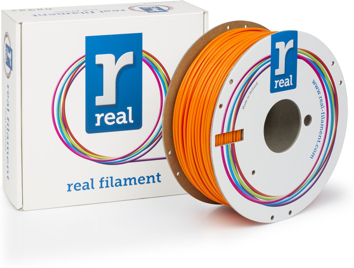 REAL Filament PLA fluoriserend oranje 2.85mm (1kg)