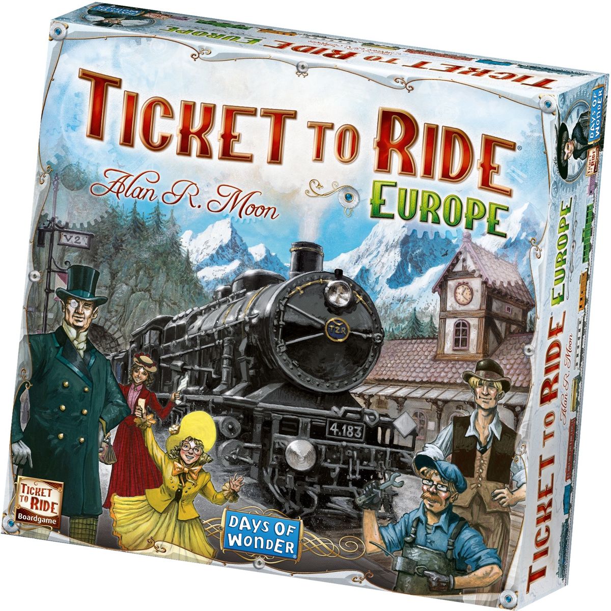 Ticket To Ride Europe Engelstalig - Bordspel