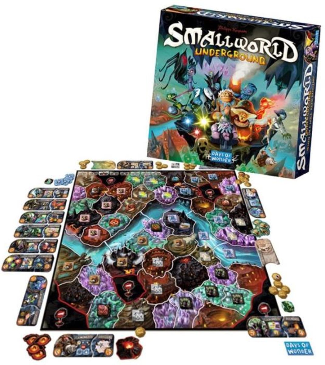 Small World Underground - Bordspel (Engelstalig)