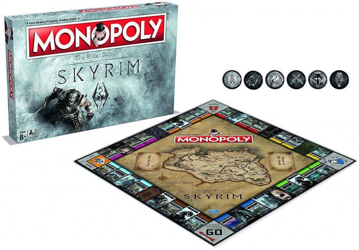 Monopoly Skyrim - Bordspel - Engelstalig